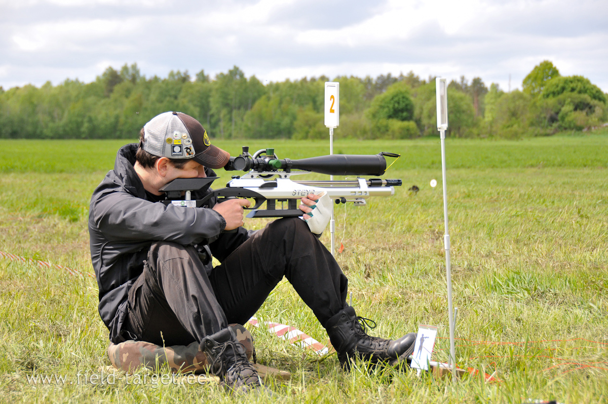 Konstantin Sedov with Steyr LG110 on Line 2